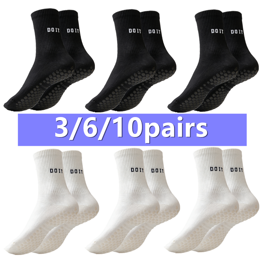 No Show Sock Women - 3/6/10pairs mens womens anti slip grip