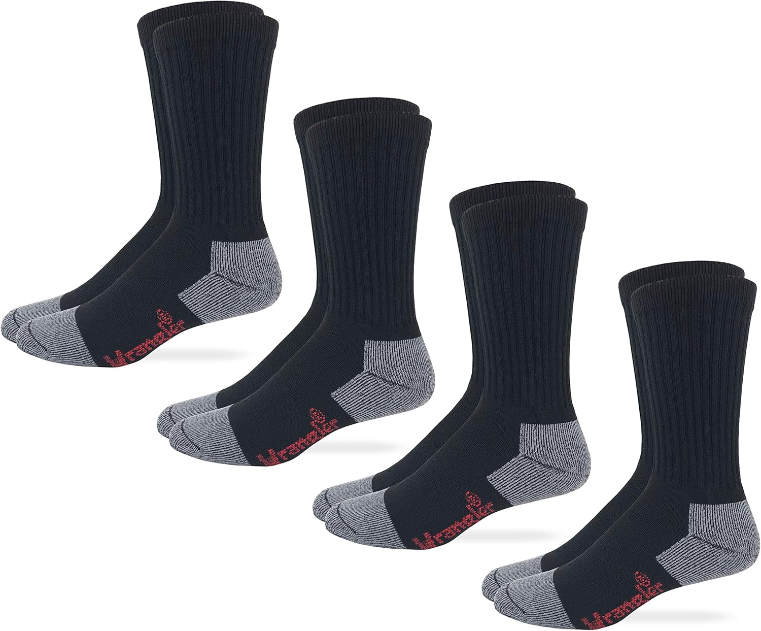 Cotton Crew Sock Pack - Cotton Full Cushion Crew Work Boot
