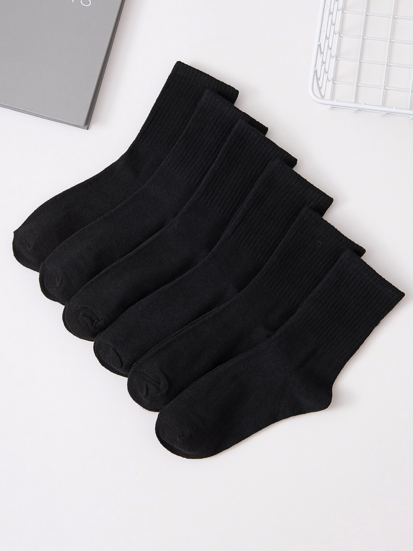Dress Sock Men - 6 Pairs Middle Tube Socks For