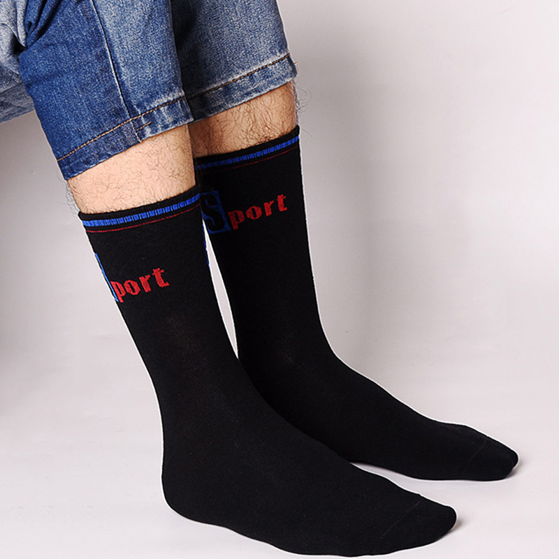 3 Pairs/Pack Big Large Socks E - Cotton Crew Sock Pack avis et prix