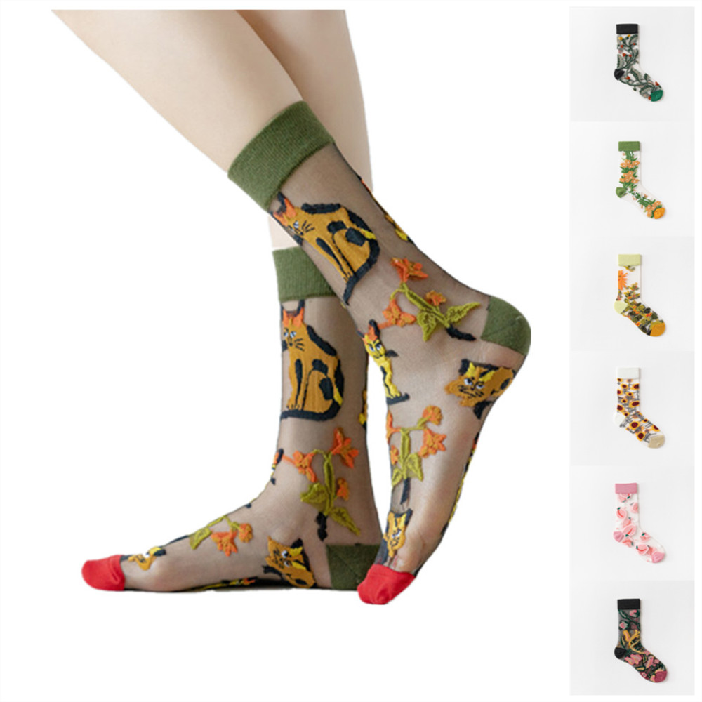 Woman Lace flower short sock t - Invisibility Sock Loafer avis et prix