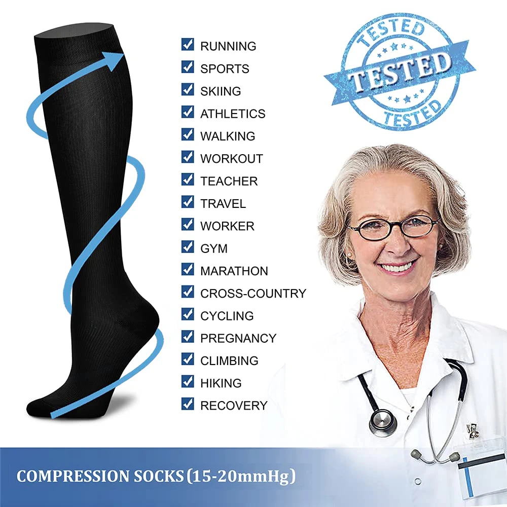 1Pair Women&Men Compression So - Compression Sock Medical avis et prix