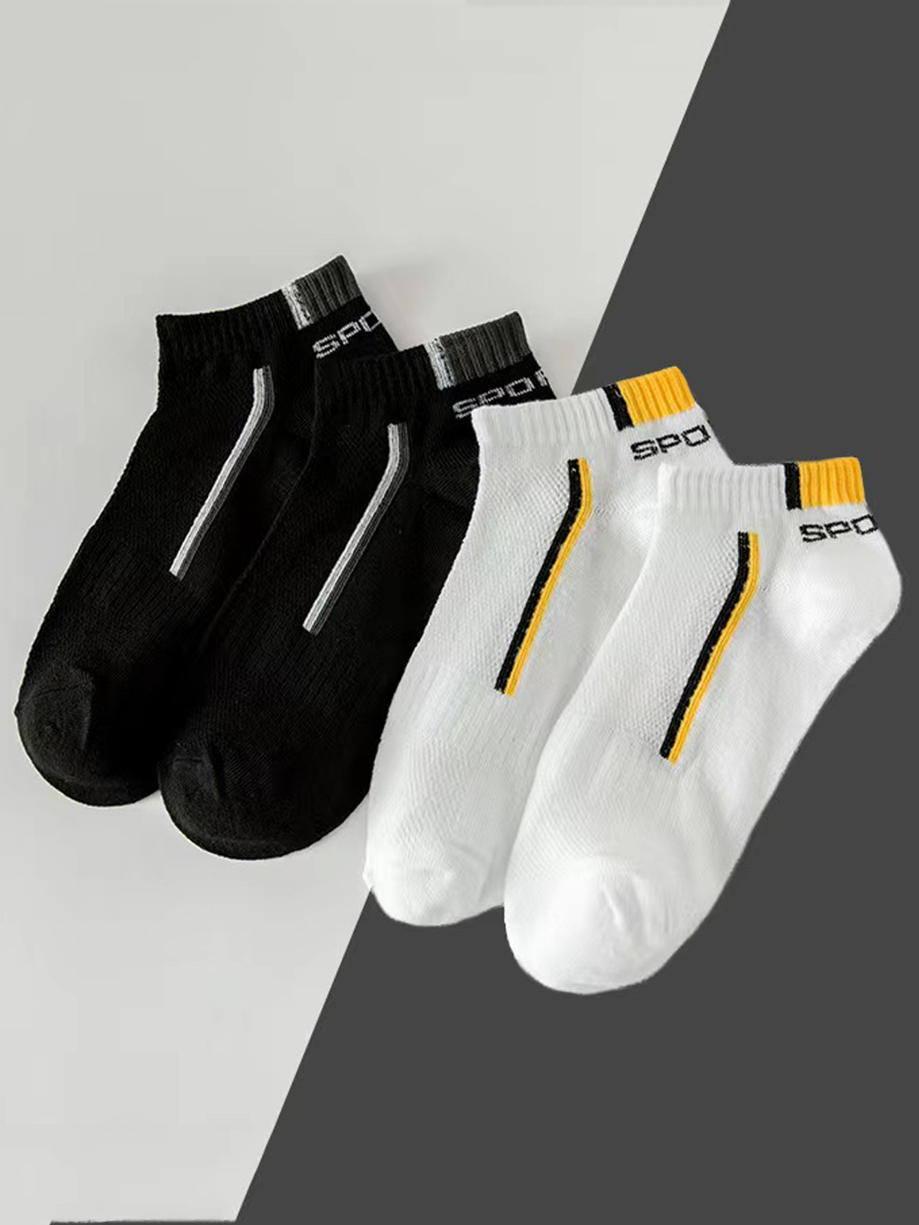 5Pair Men's Anti-Slip Ankle Bo - Ankle Sock Low Cut avis et prix