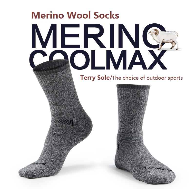 MEIKAN Men Merino Wool Socks C - Wool Hiking Sock avis et prix