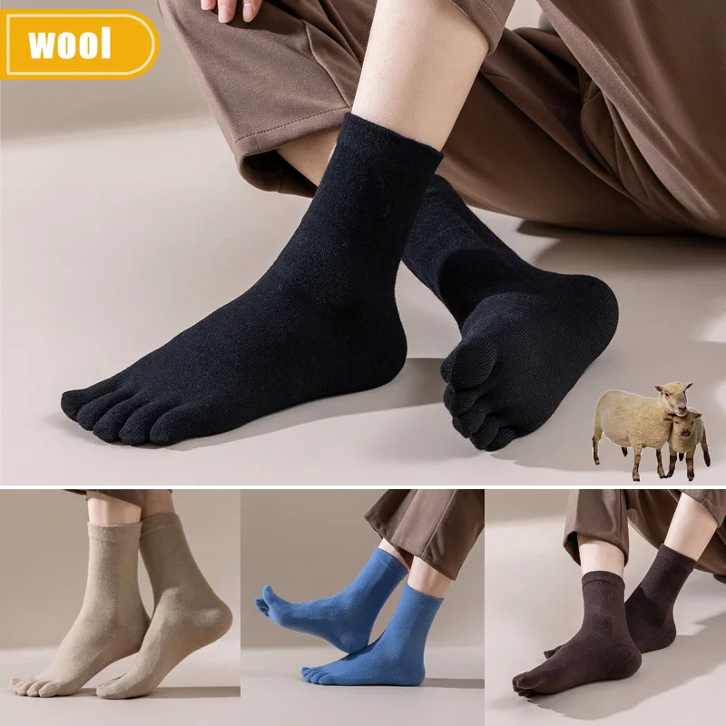 Mans Wool Five Finger Socks Sh - Thermal Sock Winter avis et prix