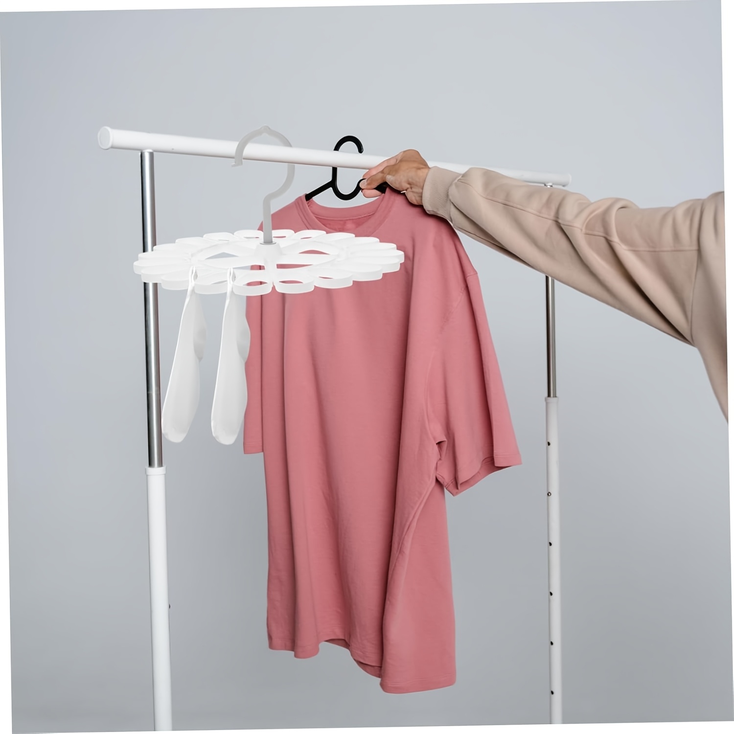 Round Drying Rack Large Capaci - Sock Organizer Tray avis et prix