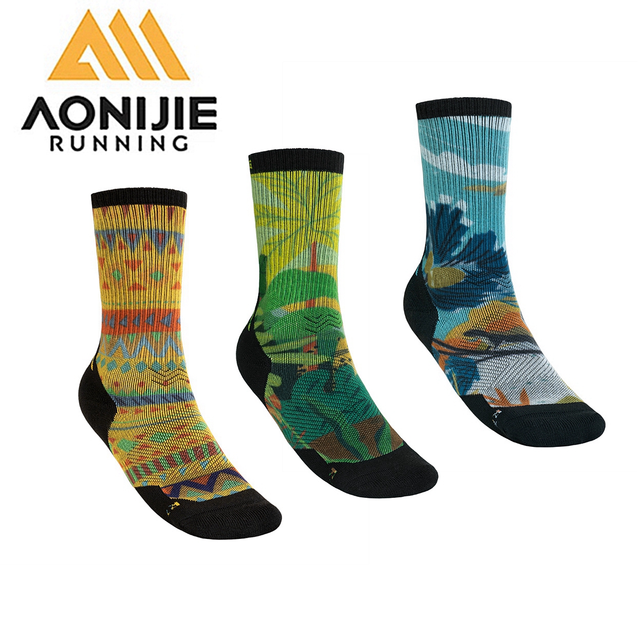 AONIJIE Outdoor Wool Crew Sock - Wool Hiking Sock avis et prix