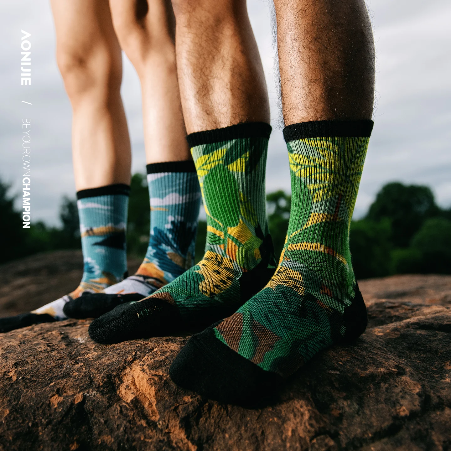 AONIJIE Outdoor Wool Crew Sock - Wool Hiking Sock avis et prix