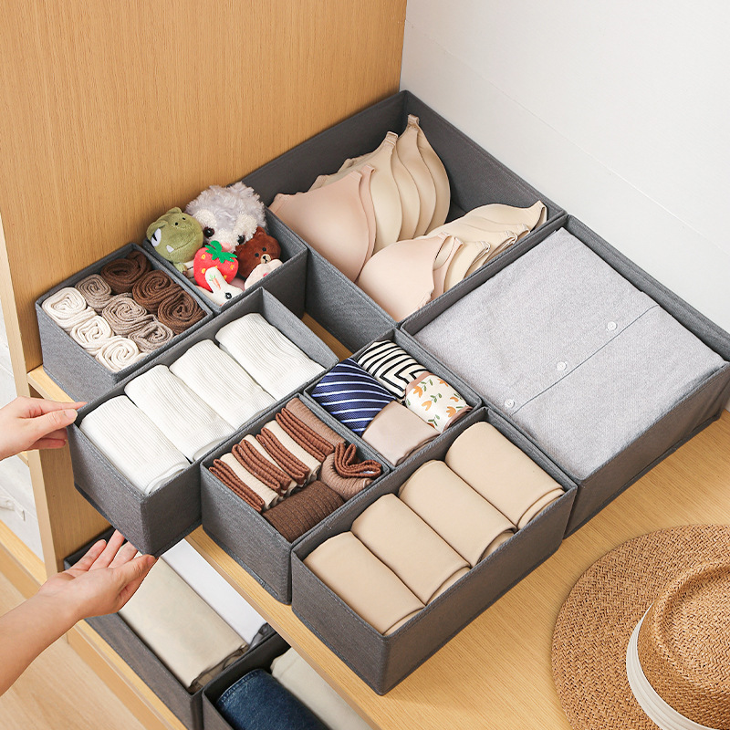 Drawer Organizer Non-woven Fab - Sock Organizer Tray avis et prix