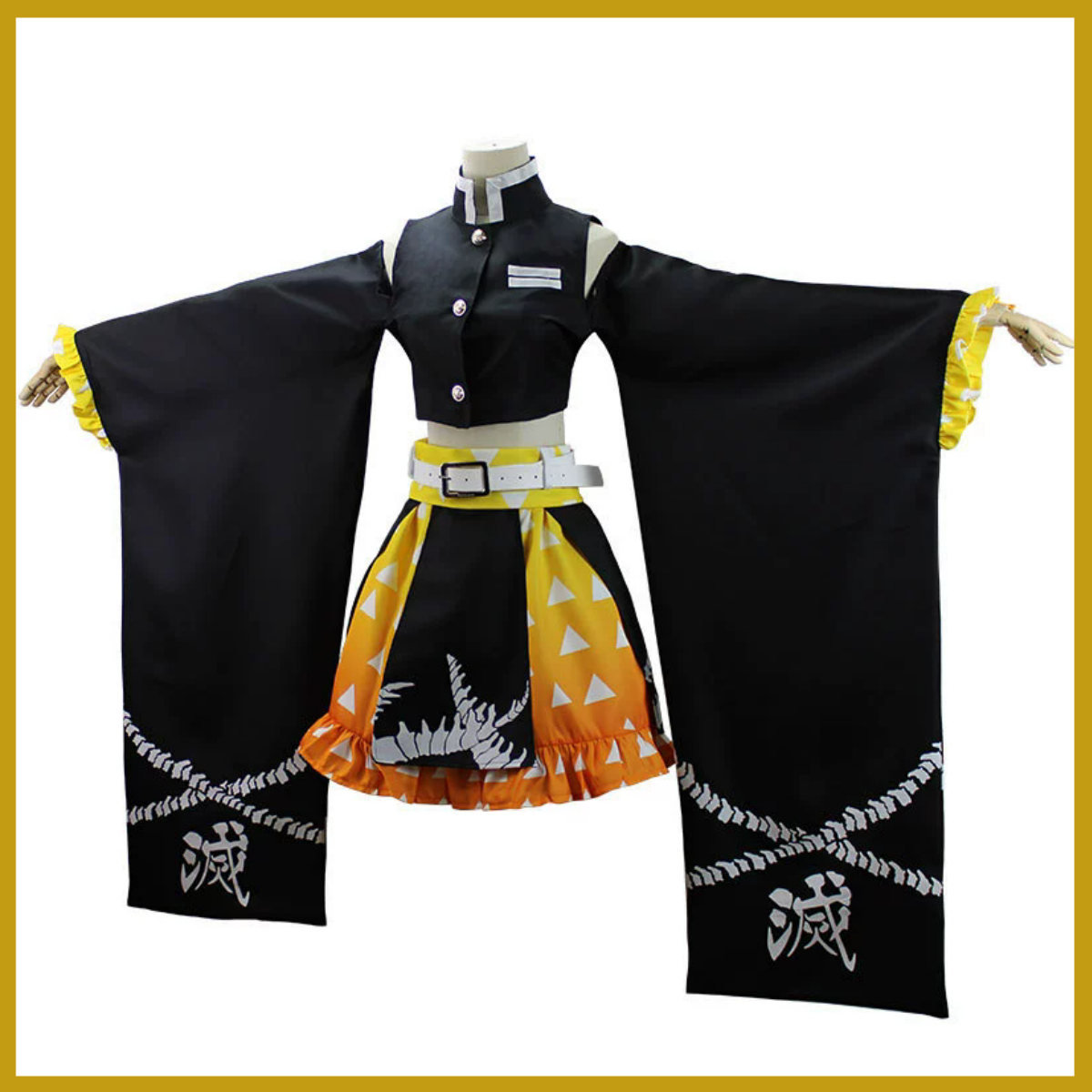 Anime Agatsuma Zenitsu Cosplay - Dress Sock Men avis et prix