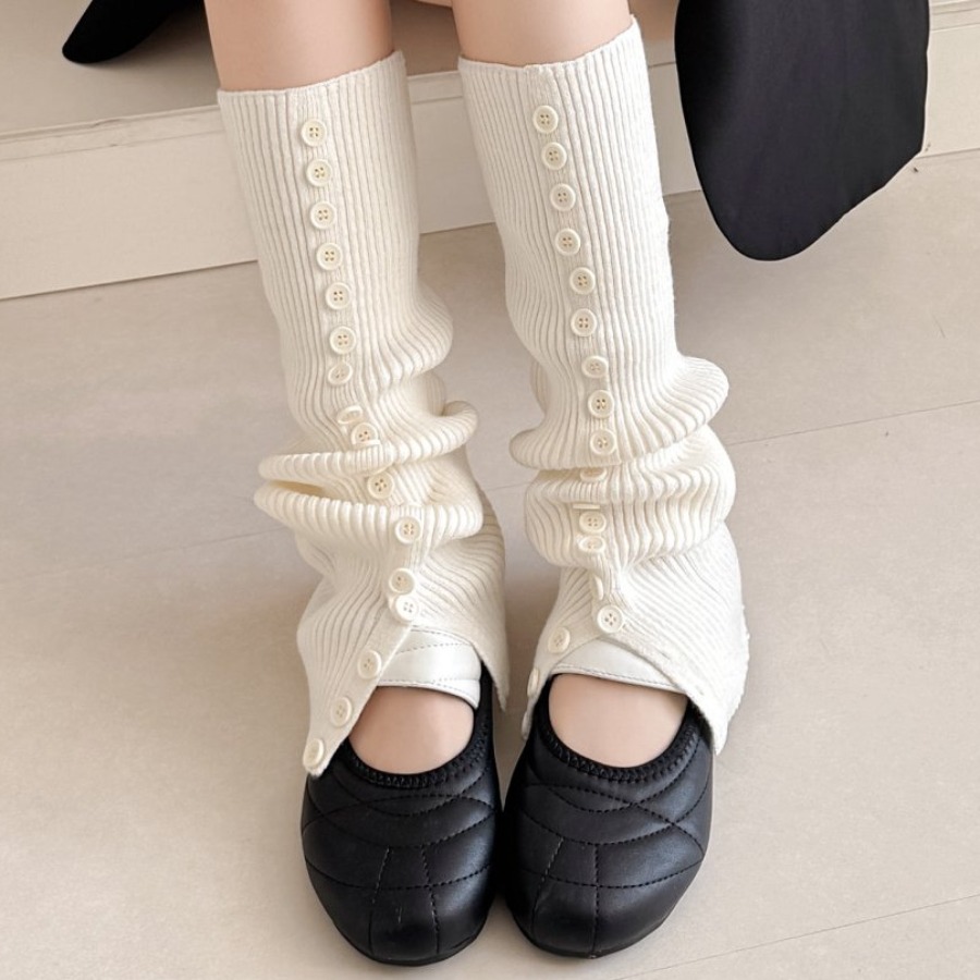 ​New Women's Button Detail Slo - Boot Sock Slouchy avis et prix