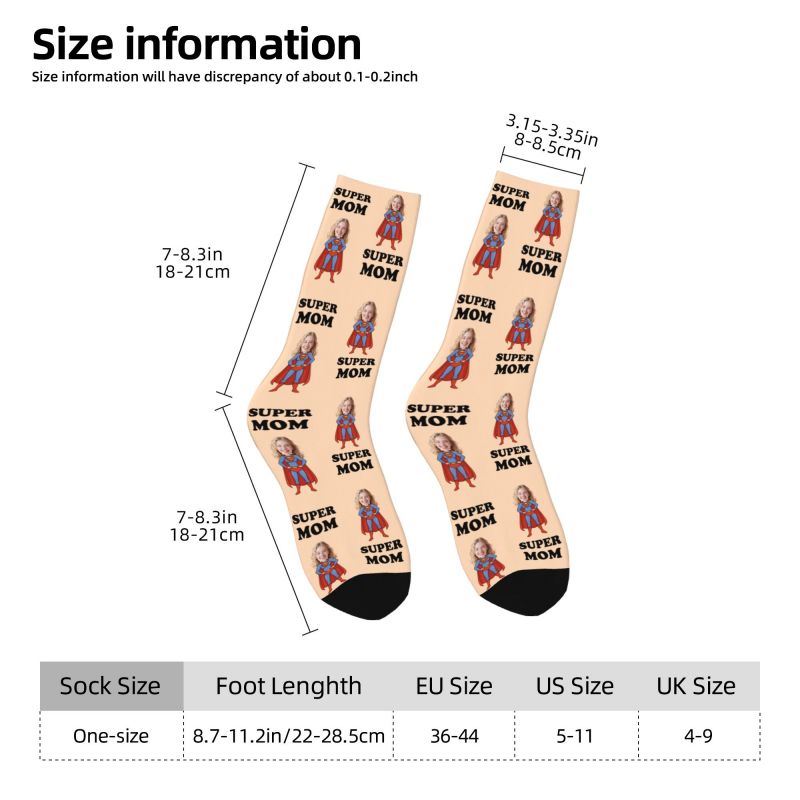 Super Mom Custom Mens Crew Soc - Dress Sock Men avis et prix