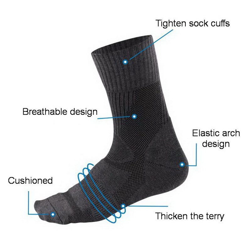 1 Pair Merino Wool Sock Winter - Wool Hiking Sock avis et prix