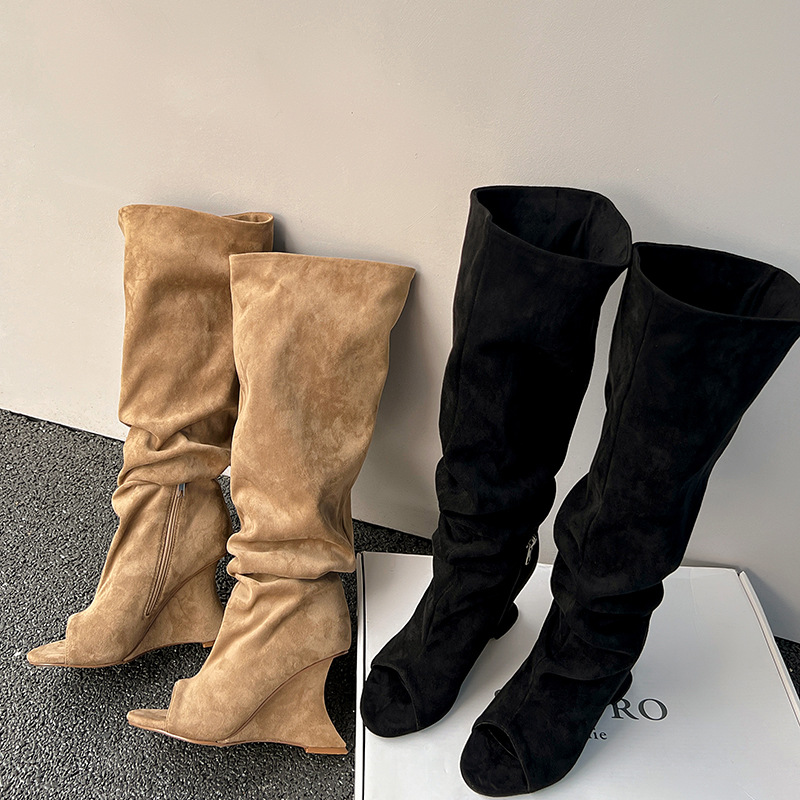AIYKAZYSDL Strange Wedge Heel  - Boot Sock Slouchy avis et prix