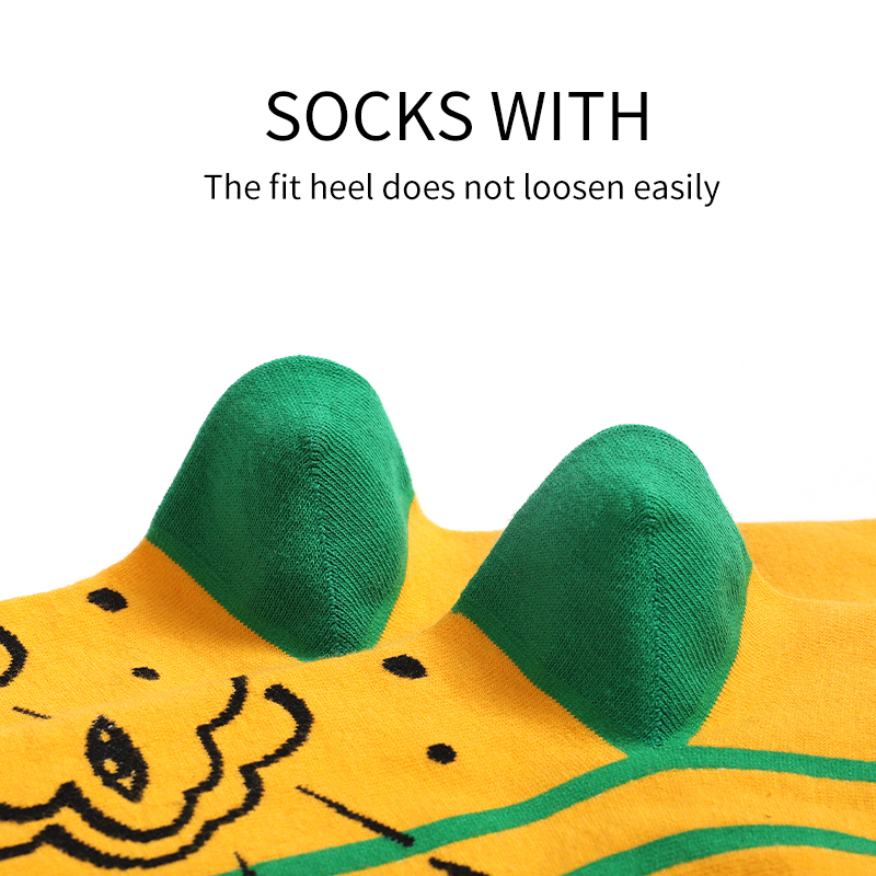 5Pairs Mens Fun Dress Socks, P - Cotton Crew Sock Pack avis et prix