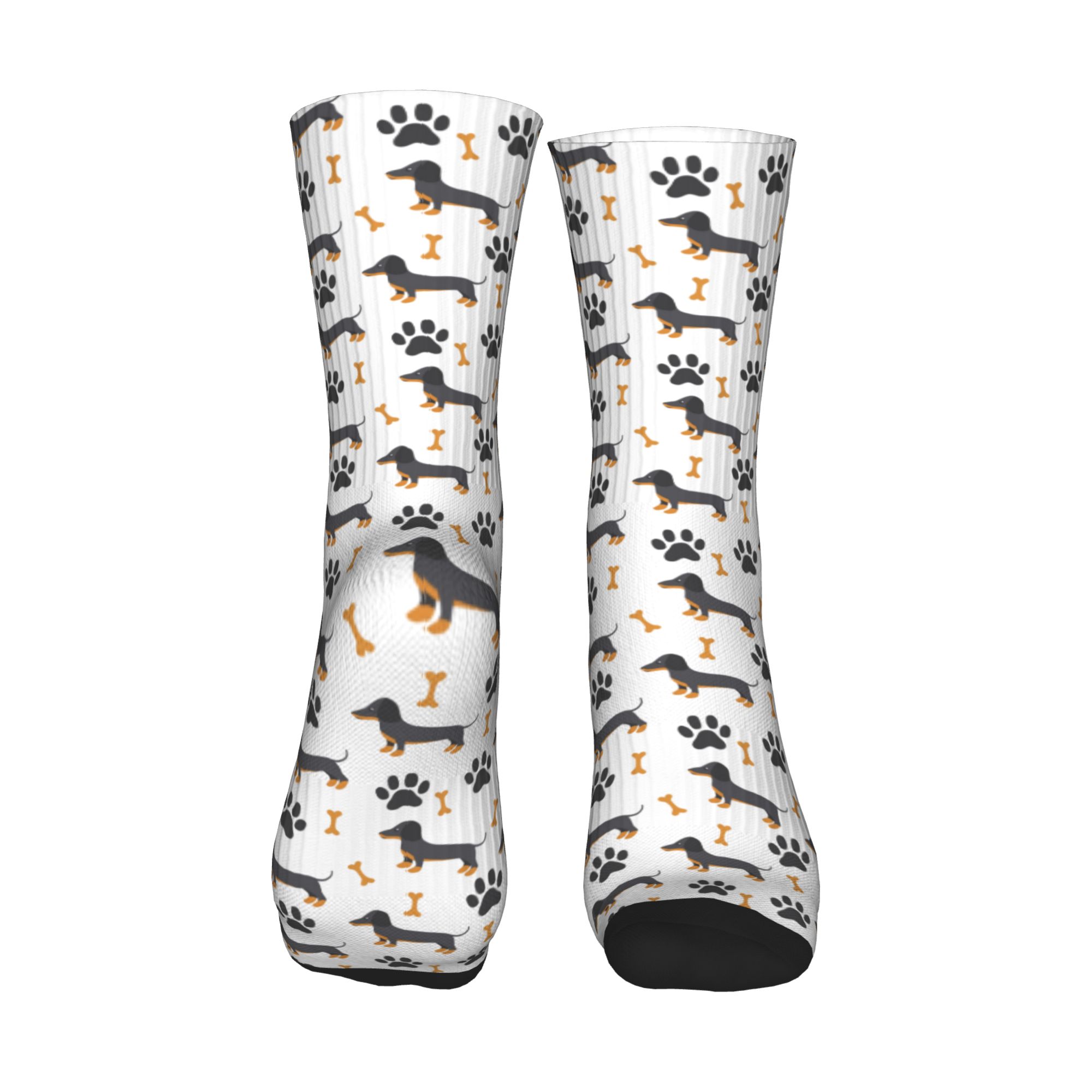 Cute Puppy Dog Dachshund Dress - Dress Sock Men avis et prix