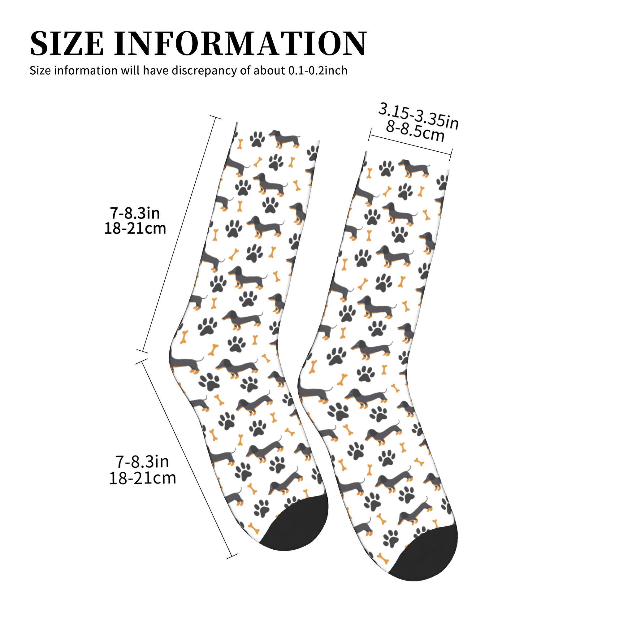 Cute Puppy Dog Dachshund Dress - Dress Sock Men avis et prix