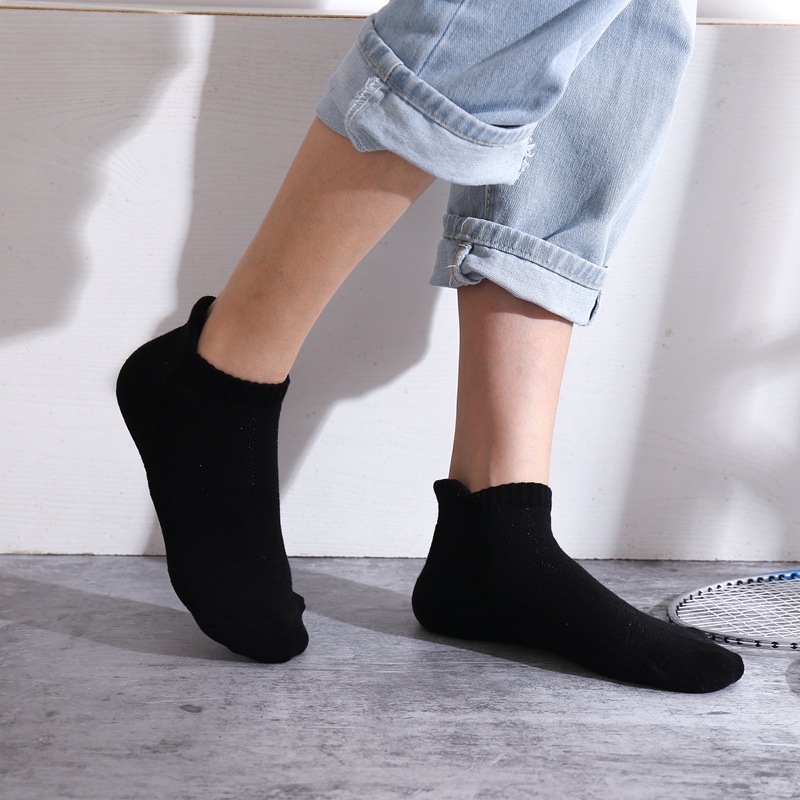 1/5/10 Pairs Unisex Cotton Spo - Ankle Sock Low Cut avis et prix