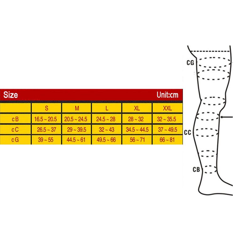 S-XL Compression Stockings Str - Compression Sleeve Calf avis et prix