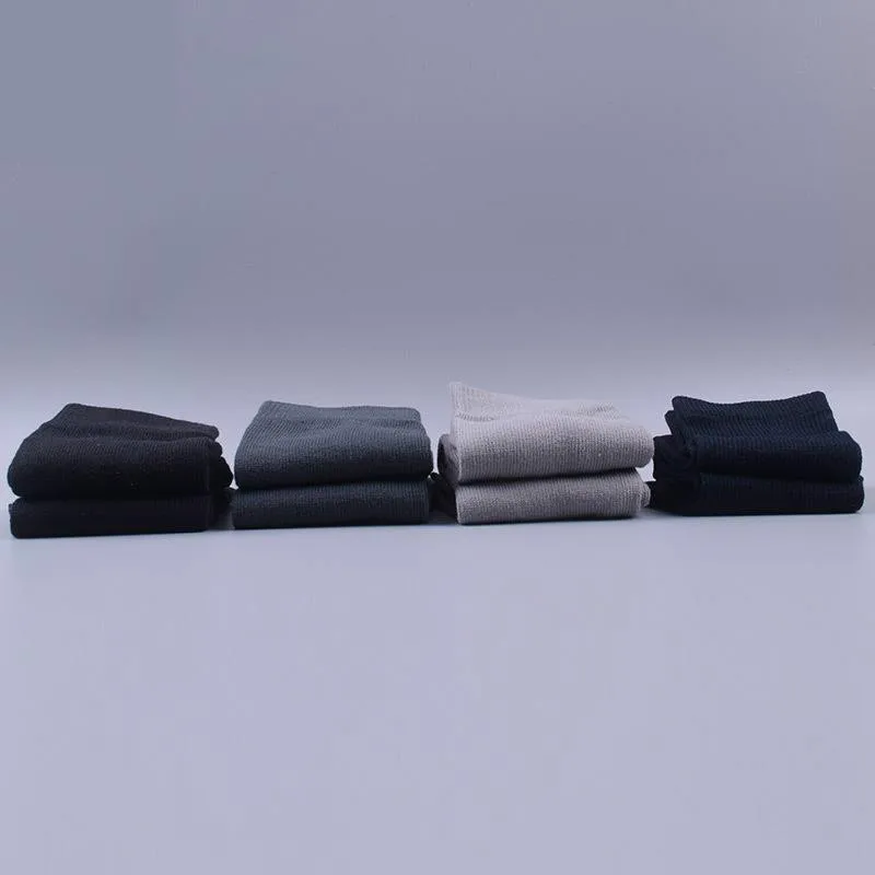 4 Pairs Of Men's Crew Socks Lo - Cotton Crew Sock Pack avis et prix