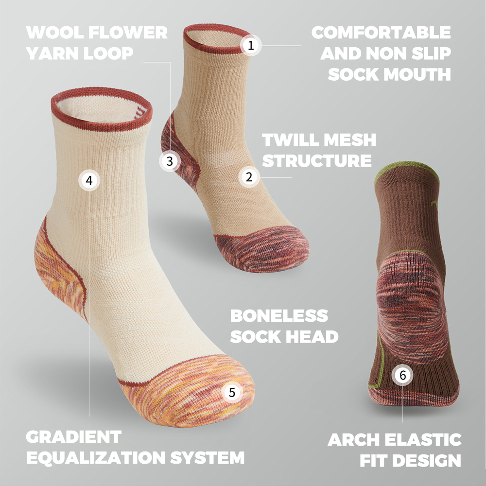 Naturehike Socks Sports Hygros - Wool Hiking Sock avis et prix