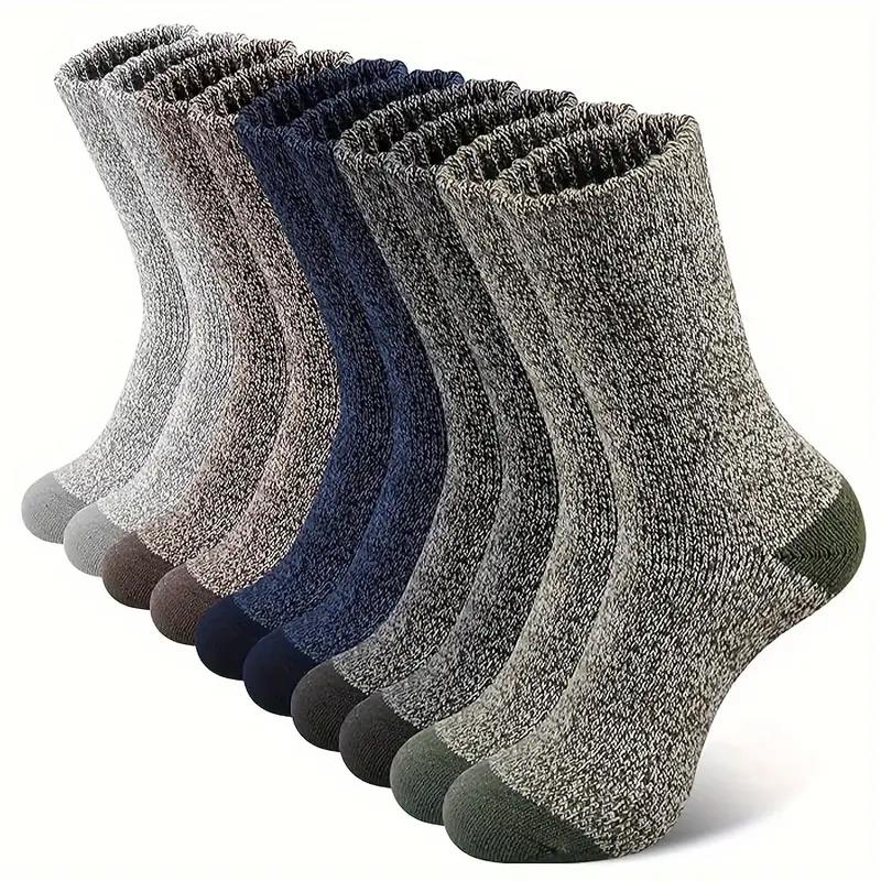 5 Pairs Merino Wool Socks For  - Wool Hiking Sock avis et prix