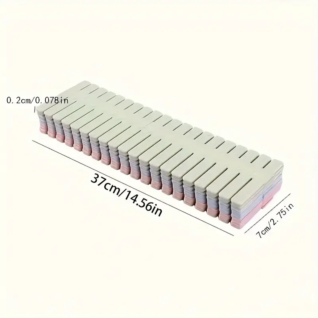 4PCS Adjustable Divider Underw - Sock Organizer Tray avis et prix