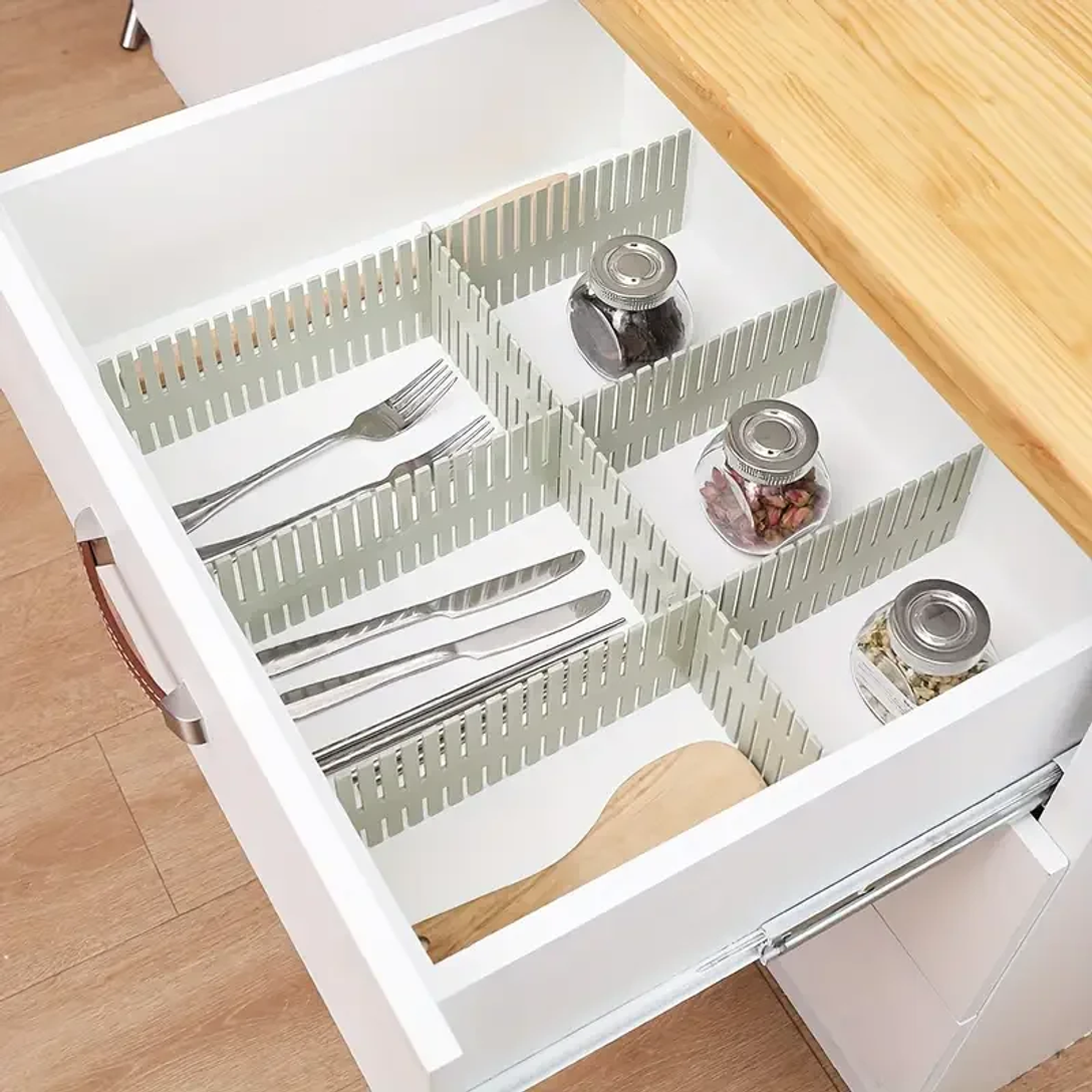 4PCS Adjustable Divider Underw - Sock Organizer Tray avis et prix
