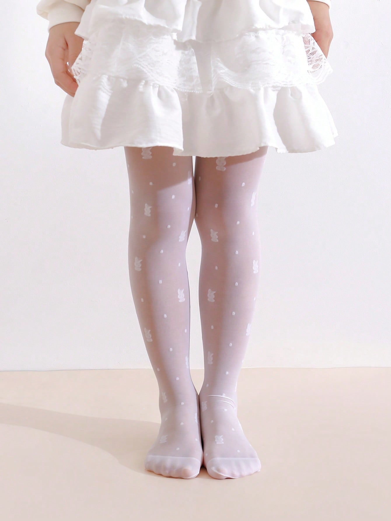 2Pack Toddler Girl Rabbit Prin - Tights Pantyhose Sheer avis et prix
