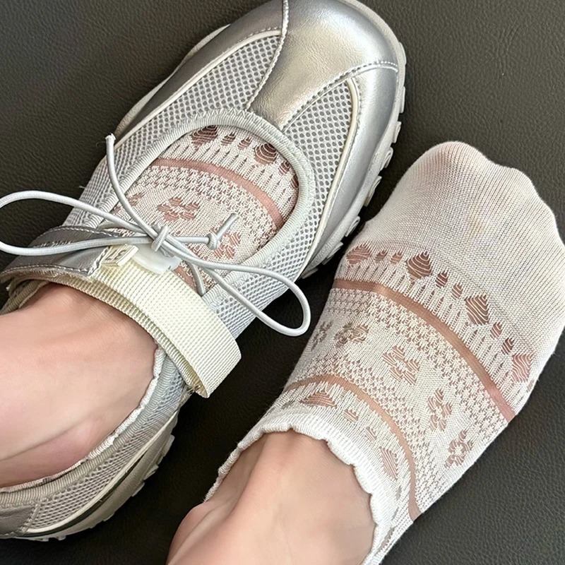 Lace Openwork Ballet Socks for - Invisibility Sock Loafer avis et prix