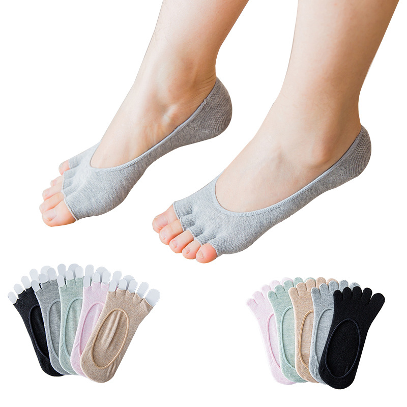 Ladies Open Toe Invisible Five - Invisibility Sock Loafer avis et prix