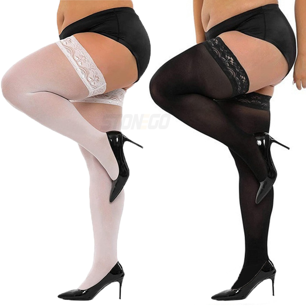 Plus Big Size Woman's Ultra-th - Thigh High Sock Stay Up avis et prix