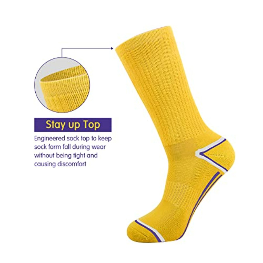 Mens 6 Pack Athletic Performan - Athletic Sock Cushion avis et prix