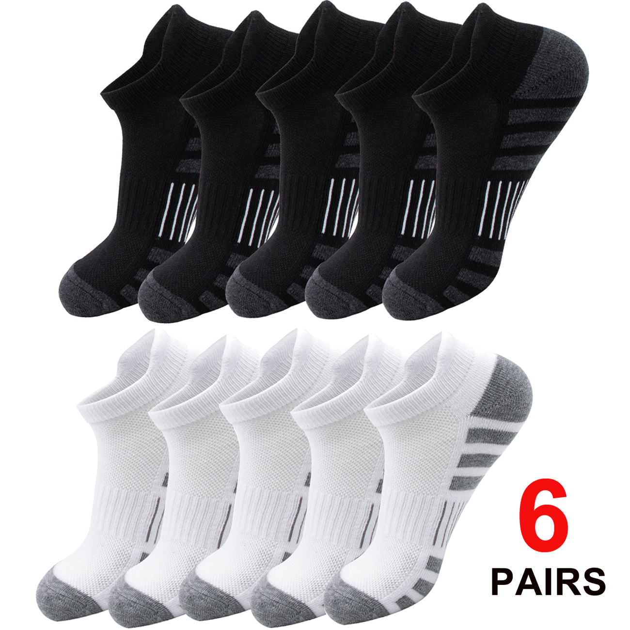 6/24 Pairs Cushioned Breathabl - Athletic Sock Cushion avis et prix