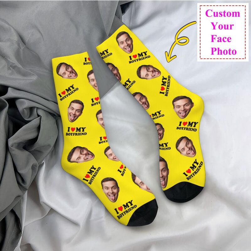 Novelty Men's I Love My Boyfri - Dress Sock Men avis et prix
