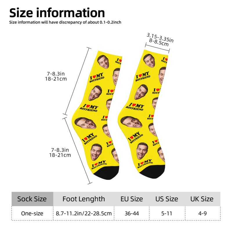 Novelty Men's I Love My Boyfri - Dress Sock Men avis et prix