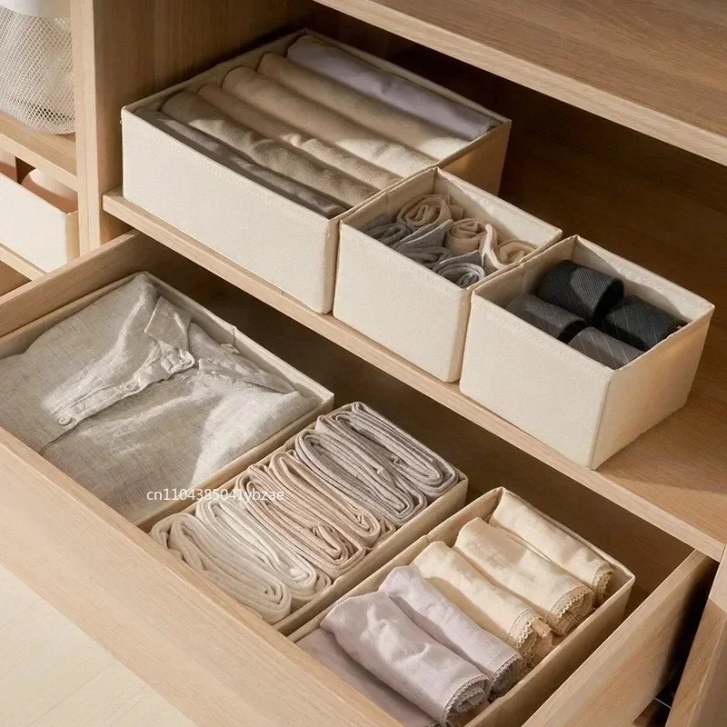 Fabric Underwear Storage Box D - Sock Organizer Tray avis et prix