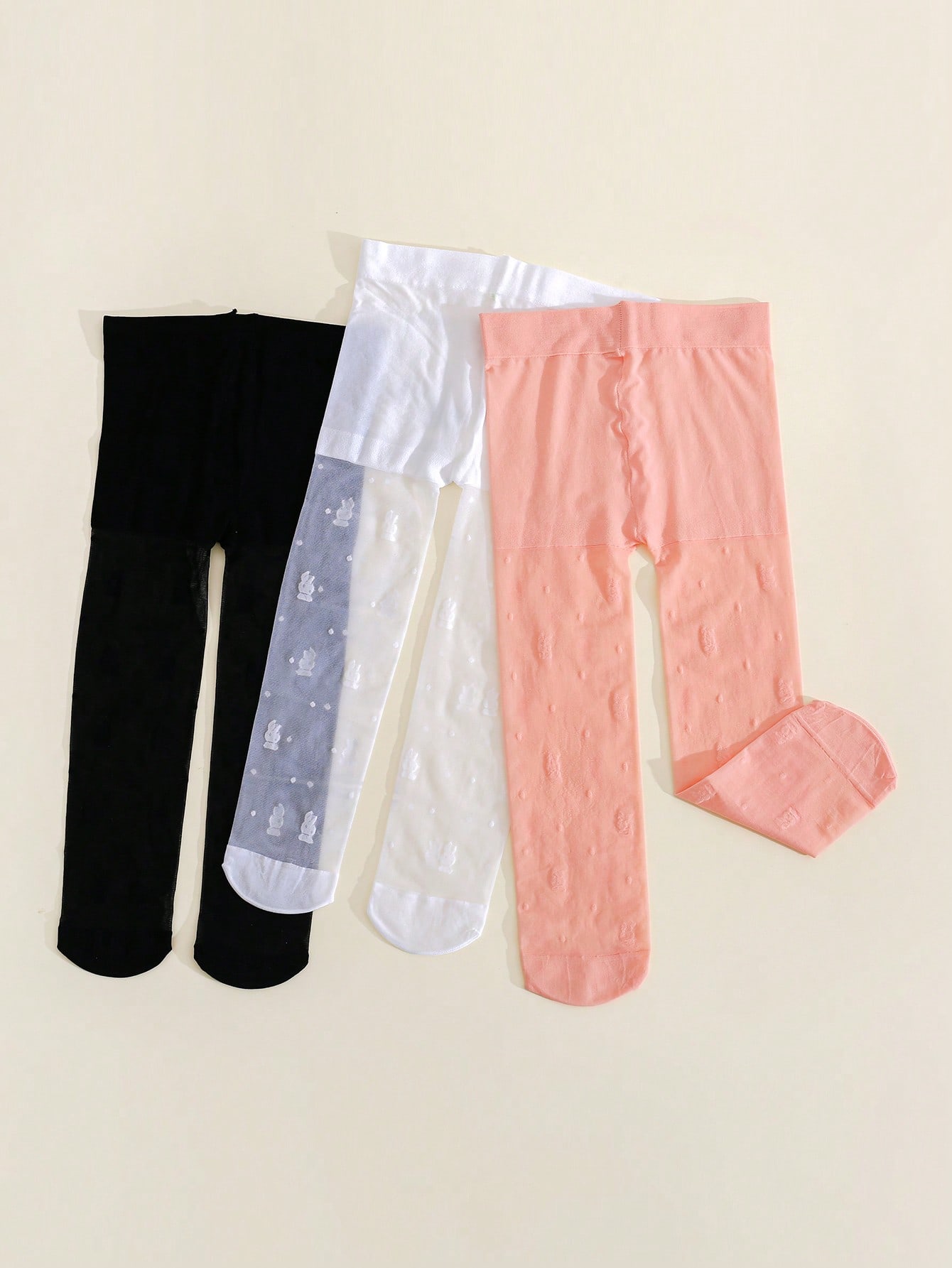3Pack Toddler Girl Rabbit Prin - Tights Pantyhose Sheer avis et prix