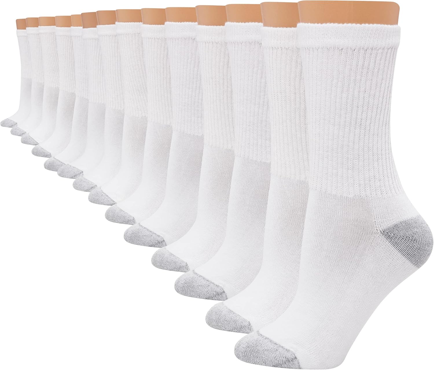 Women's Moisture-Wicking Cushi - Cotton Crew Sock Pack avis et prix