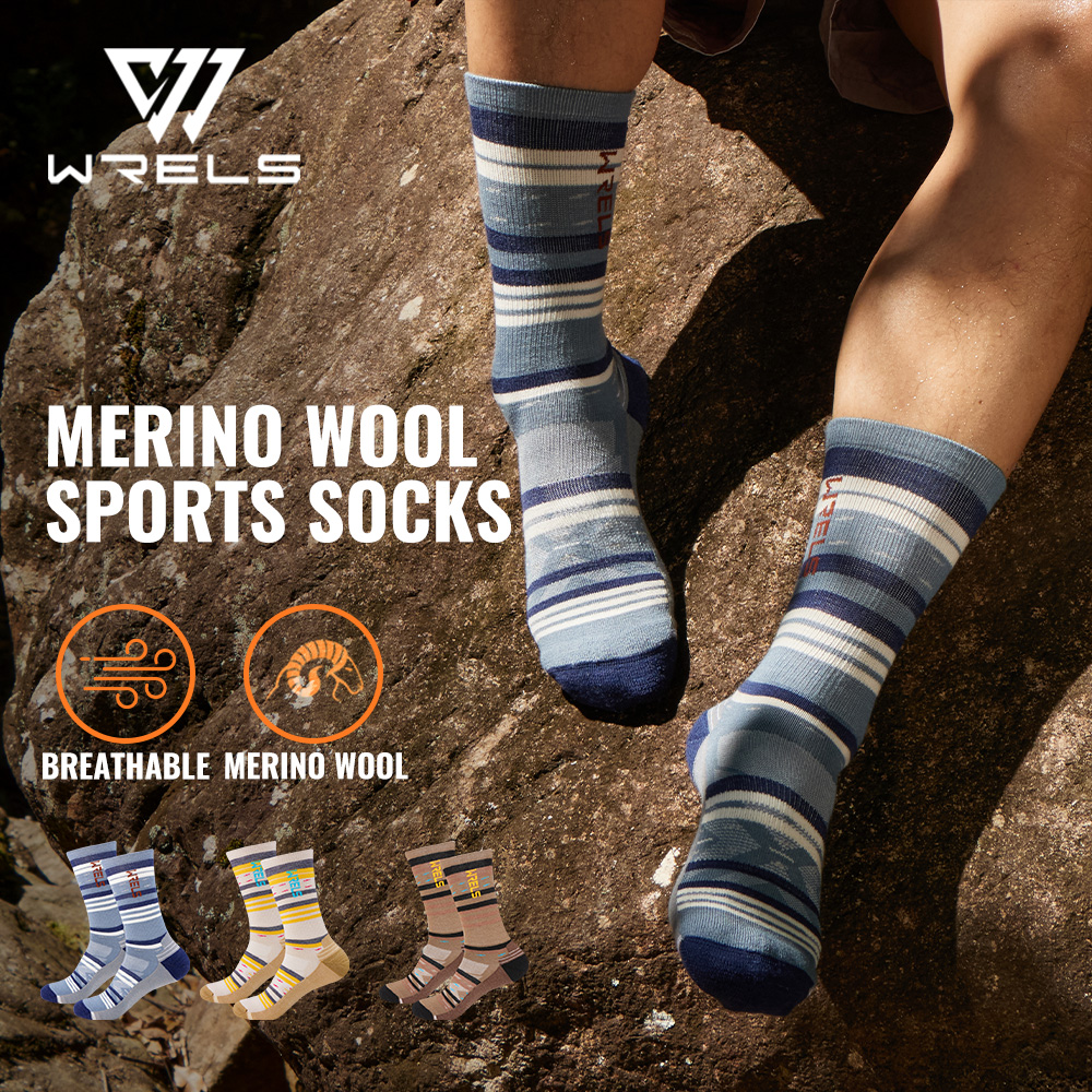 WRELS 1/2/3pairs Merino Wool S - Wool Hiking Sock avis et prix
