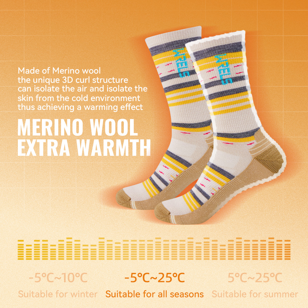 WRELS 1/2/3pairs Merino Wool S - Wool Hiking Sock avis et prix