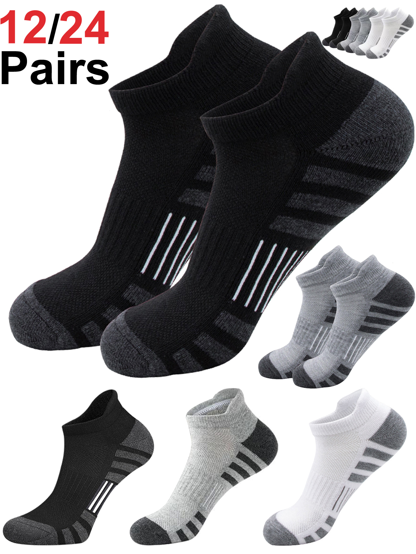 Unisex Cushioned Breathable An - Athletic Sock Cushion avis et prix