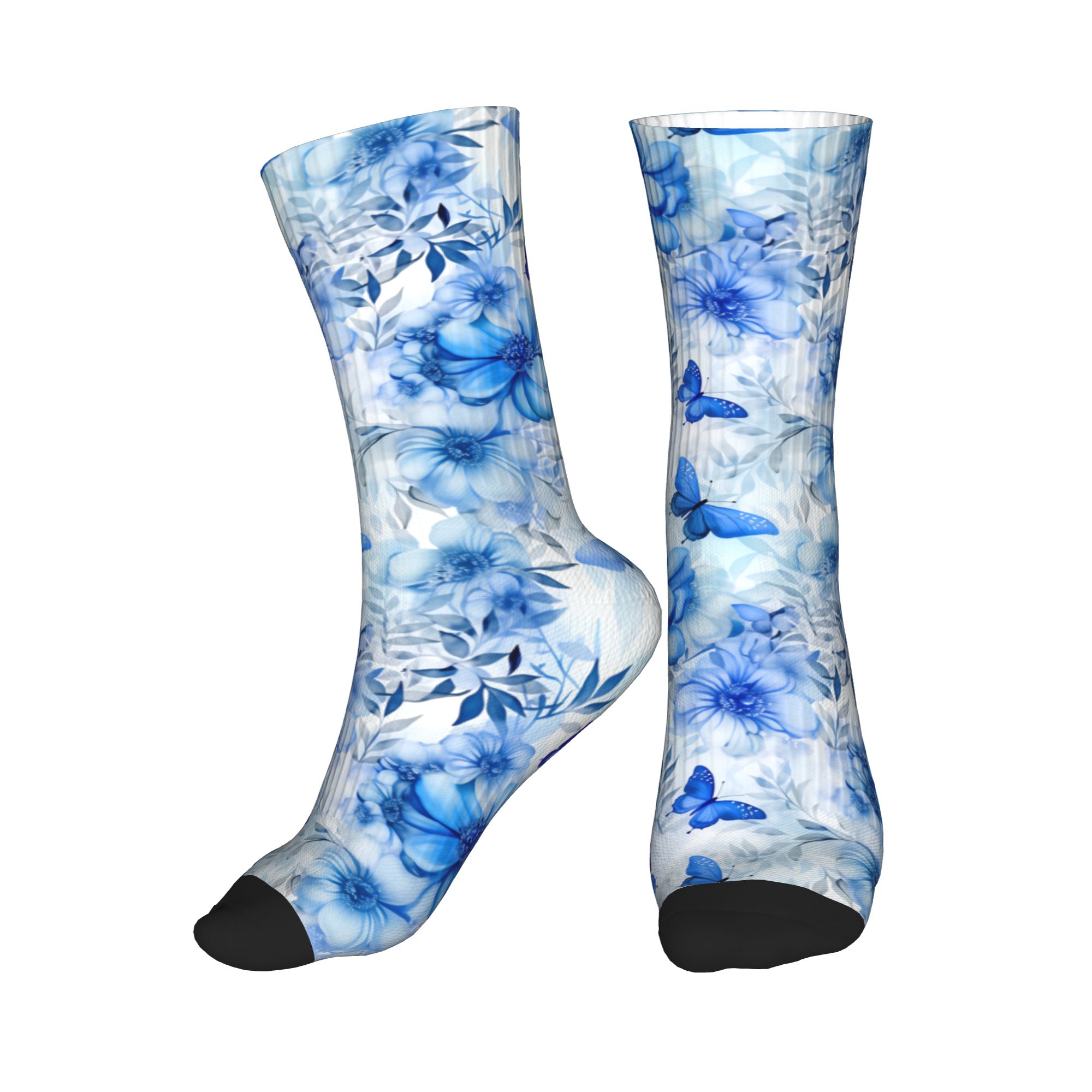 Blue Butterfly Ballet  Dress S - Dress Sock Men avis et prix