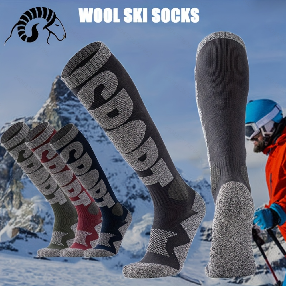 Winter Warm Ski Socks Thickene - Wool Hiking Sock avis et prix