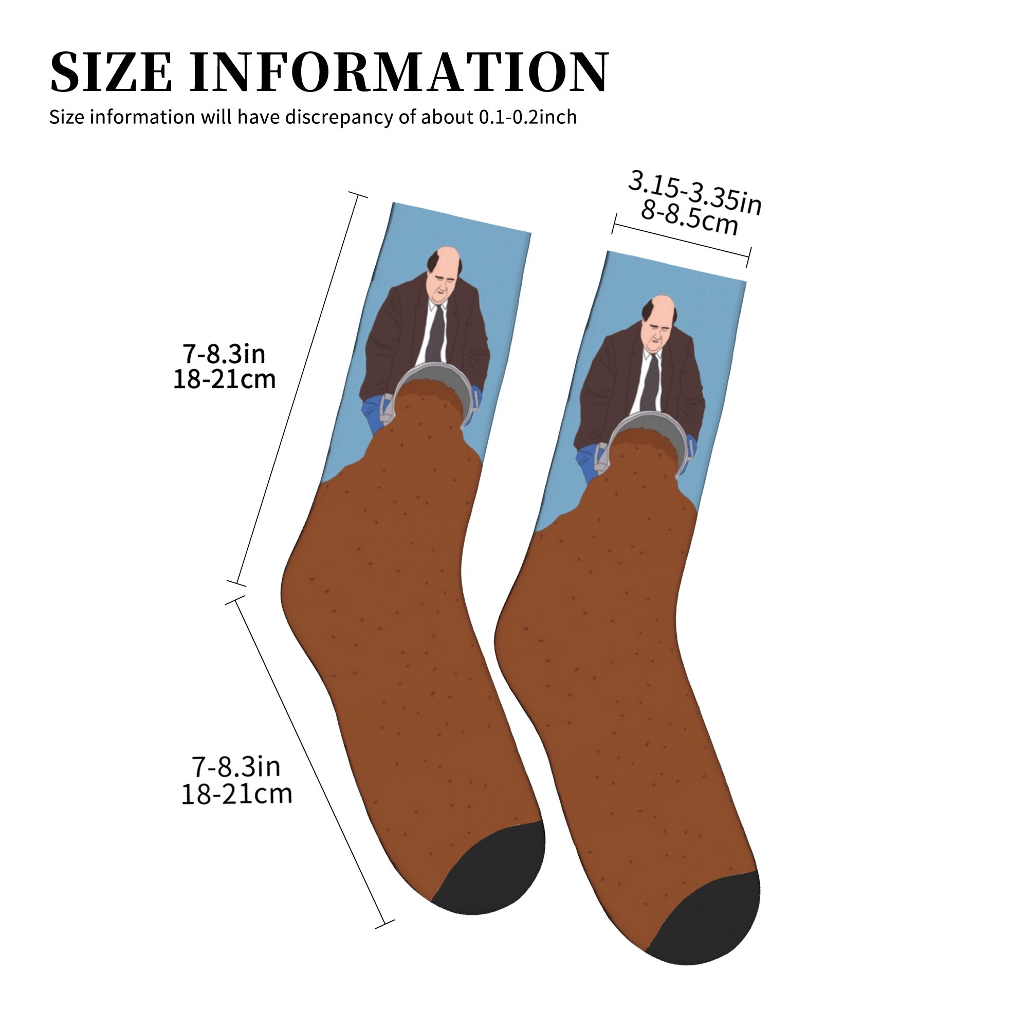 TV Show The Office Kevin's Fam - Dress Sock Men avis et prix