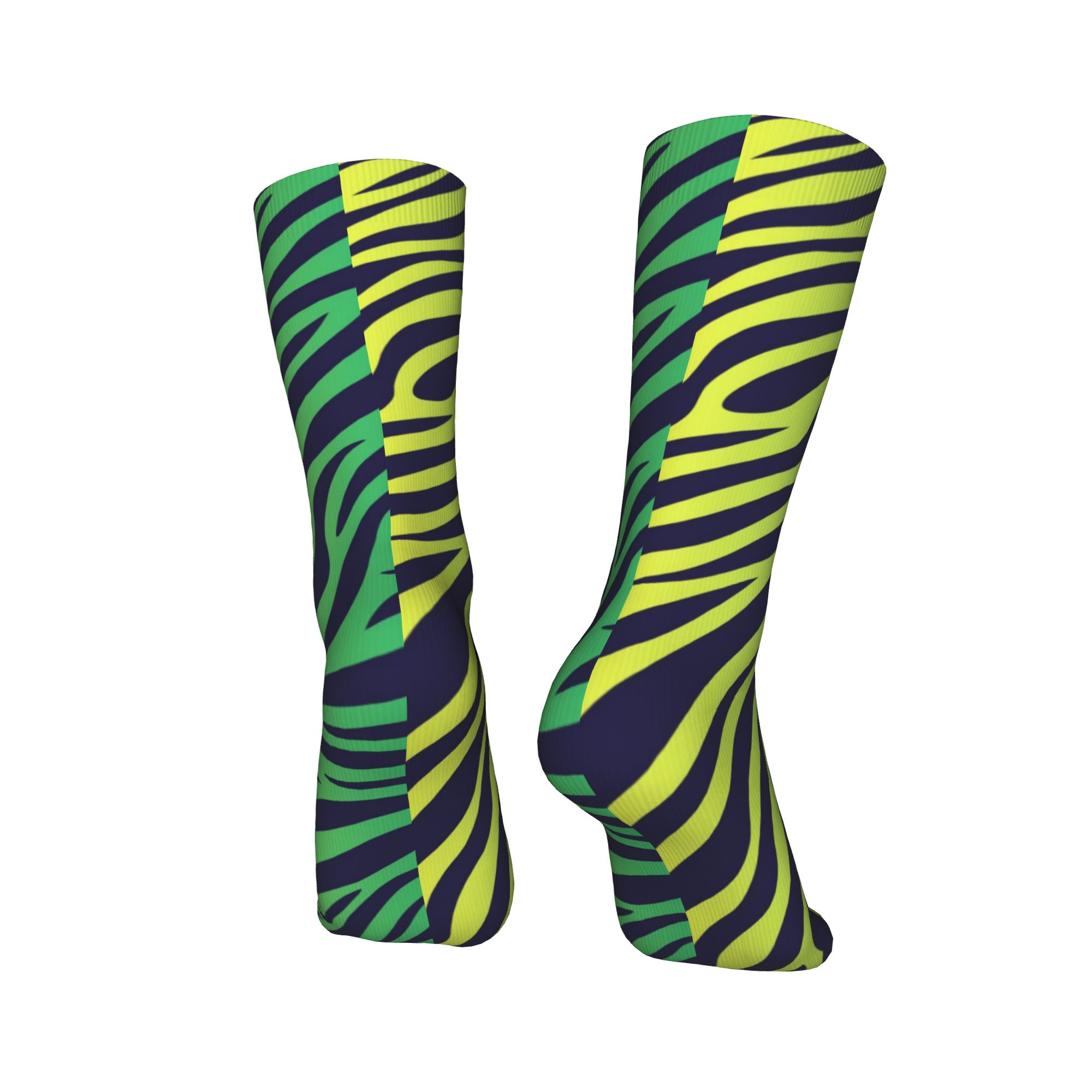 Colorful Tiger Zebra Skin Patt - Dress Sock Men avis et prix