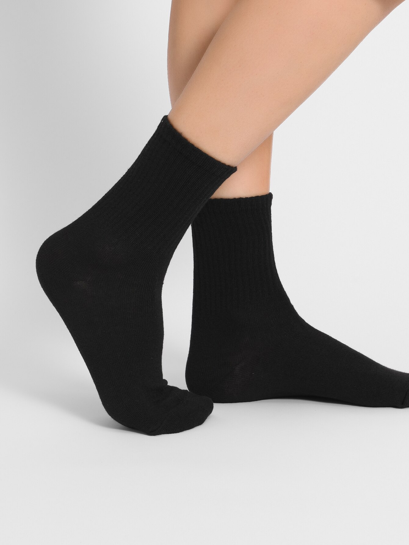 6 Pairs Middle Tube Socks For  - Dress Sock Men avis et prix