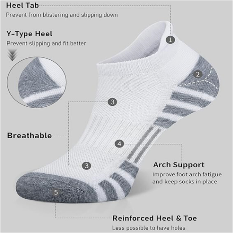 6/12 Pairs Cushioned Breathabl - Athletic Sock Cushion avis et prix