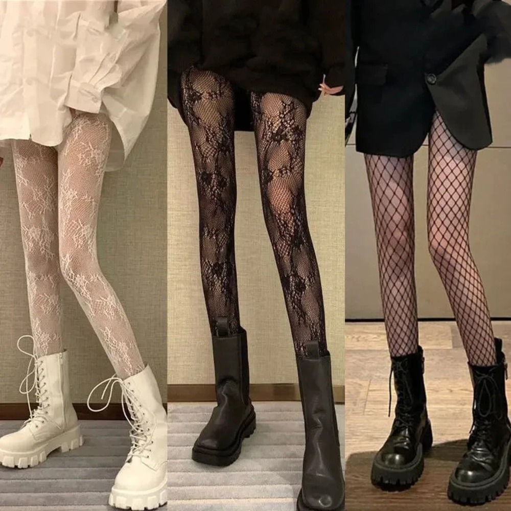 Fishnet Stockings Black Tights - Tights Pantyhose Sheer avis et prix