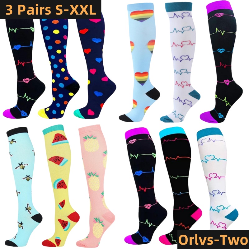 S-XXL 3 Pairs Free Shipping Nu - Compression Sock Medical avis et prix